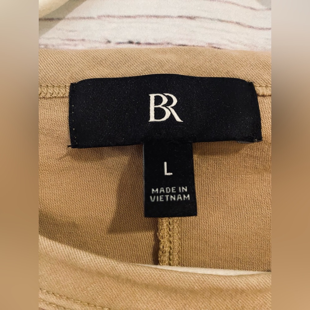 BANANA REPUBLIC MENS SOFT WASH TEE / WHISKEY - Picture 7 of 16